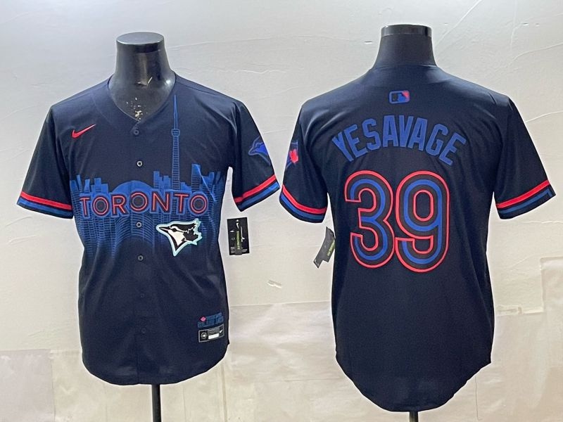 Men 2025 Toronto Blue Jays #39 Yesavage blue Game Nike MLB Jersey style 051->toronto blue jays->MLB Jersey